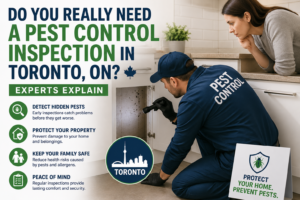 Do You Really Need a Pest Control Inspection in Toronto ON? Experts Explain