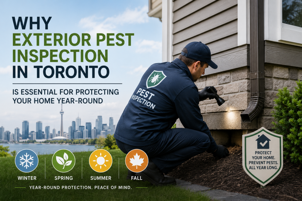 Exterior pest inspection toronto