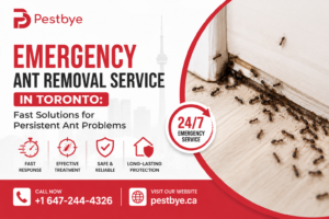 Emergency Ant Removal Service in Toronto: Fast Solutions for Persistent Ant Problems