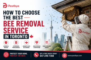 How to Choose the Best Bee Removal Service in Toronto