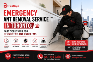 Emergency Ant Removal Service in Toronto: Fast Solutions for Persistent Ant Problems