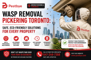 Wasp Removal Pickering Toronto: Safe, Eco-Friendly Solutions for Every Property