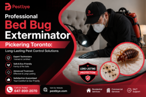 Professional Bed Bug Exterminator Pickering Toronto: Long-Lasting Pest Control Solutions